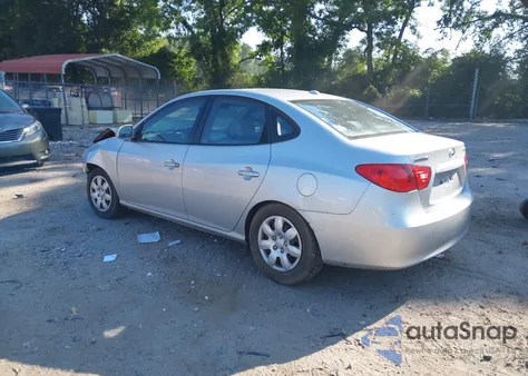 2007 Hyundai Elantra Gls/Limited/Se from USA, damaged, VIN KMHDU46D67U090552